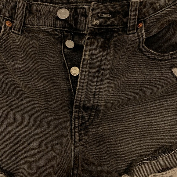 Zara ripped jean short - Picture 3 of 4